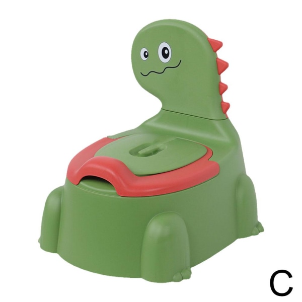 Potträningstoalett Dinosaur Halkfri toddler Potty Portable R green one
