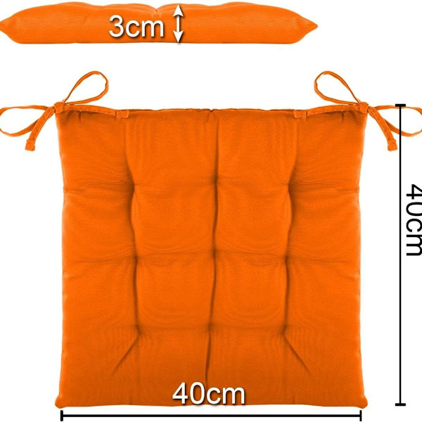 Set med 4 stolsdynor, 40 * 40cm