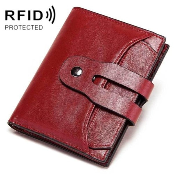 BP932 RFID tyverisikringsbørste til kort møntrum til kvinders pung til flere kort (