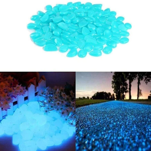 Ljusstenar, lysande stenar, lysande stenar, dekorativa