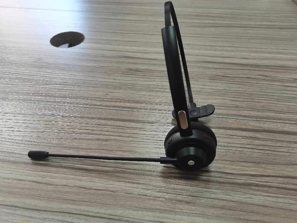 Bluetooth-headset med mikrofon, trådløst headset med støy