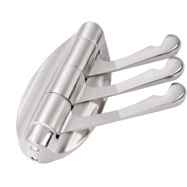 Kleskrok, Solid Metall Svingbar Krok Hard Folding Swing Arm Triple Coat KLB