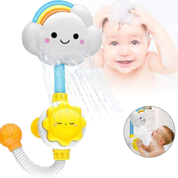 Yisily Badekar Legetøj Badekar Spray Vand Bruser Legetøj Baby Badekar KLB