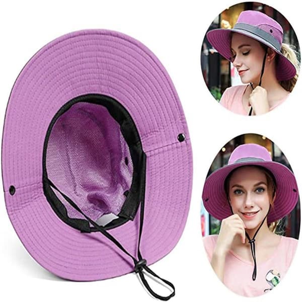 Solhat UPF 50+ foldbar fiskerihat havehat unisex solhat KLB