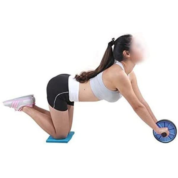 HAC24 AB Wheel Abdominal Roller med Skumgreb & Knæpuder