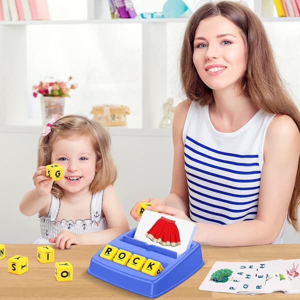 Skolregistrering, inlärning av bokstäver, pedagogiska spel, engelsk version KLB