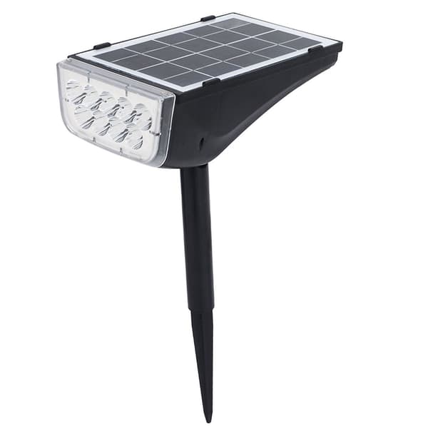 Solcelle gulvlamper IP65 Vandtæt 3 Tilstande Roterende Lys KLB
