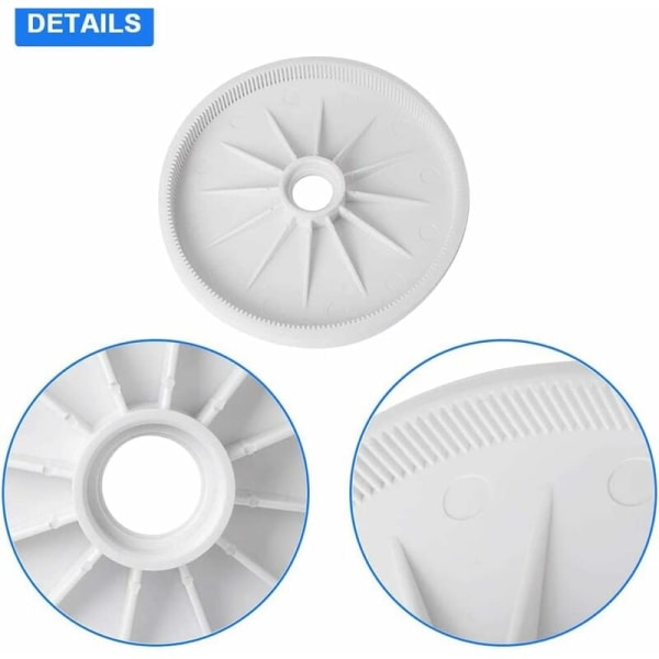 3-pack stora C6-hjul, ersättning för Polaris 180 280 Tanktrax, VAC-Sweep 280 poolrengörare KLB
