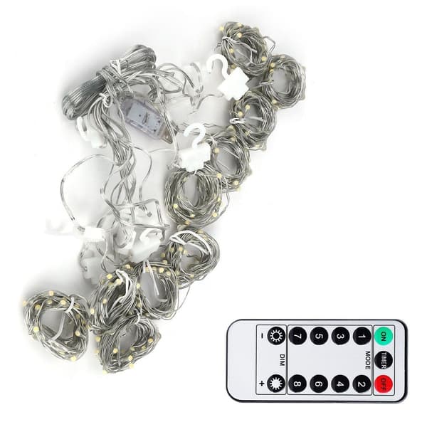 3m 300 LED-ljusslinga med USB-fjärrkontroll KLB