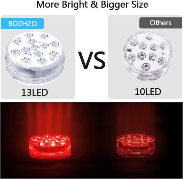 Undervannslys, LED undervannslys, bassengbelysning, magnetisk