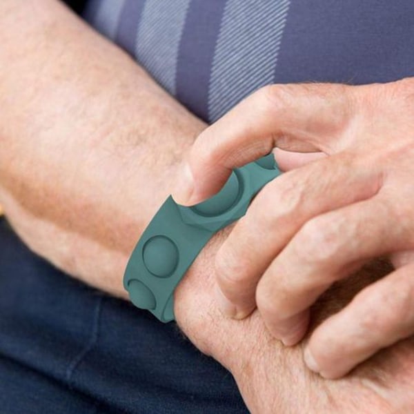 Mini Enkel Dimple Sensorisk Fidget Leksak Stressreducerande Armband Stressavlastning för Barn