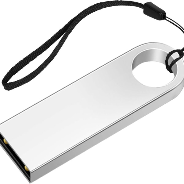 64GB USB -minne, bärbar 32GB USB -minne med Hook Pen Drive USB KLB
