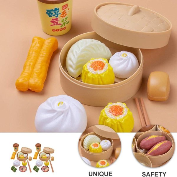 sæt børnelegetøj til børn, der udgiver sig for at være legetøj til køkkenet KLB