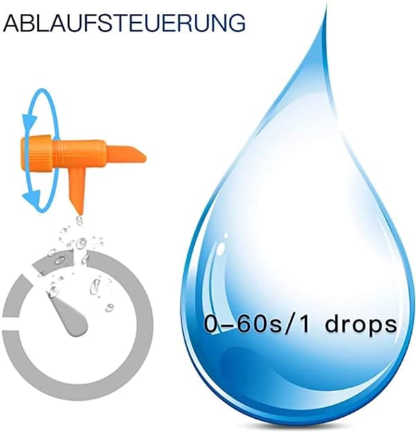 18 stk/sett Automatisk Dryppvanningssystem