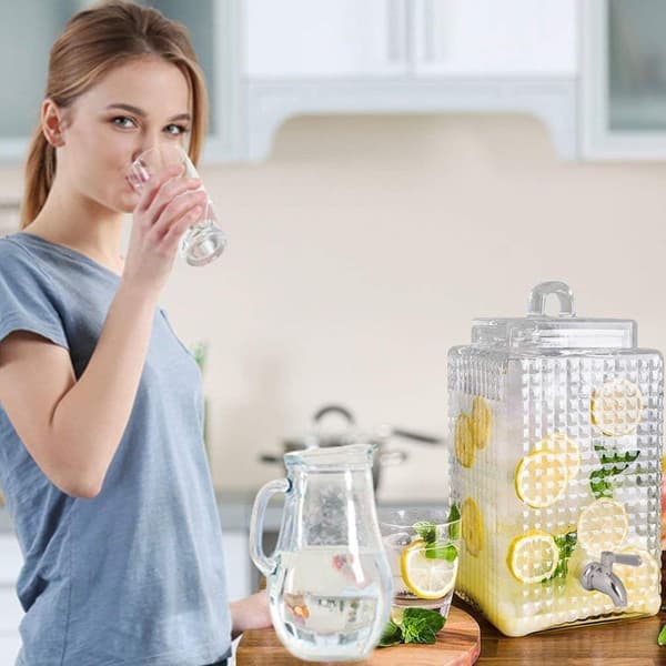 Drikkedispenserhane i rustfrit stål, udskiftningshane til juice, KLB