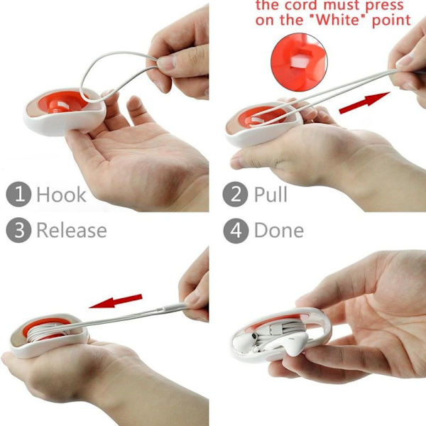 Smart oppbevaringsboks for in-ear-hodetelefoner/hodetelefonkabler