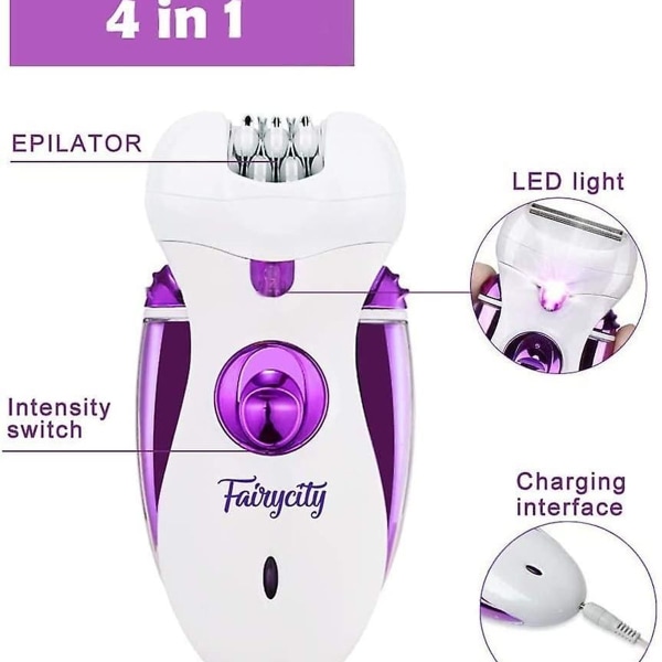 Heilwiy elektrisk epilator for kvinner