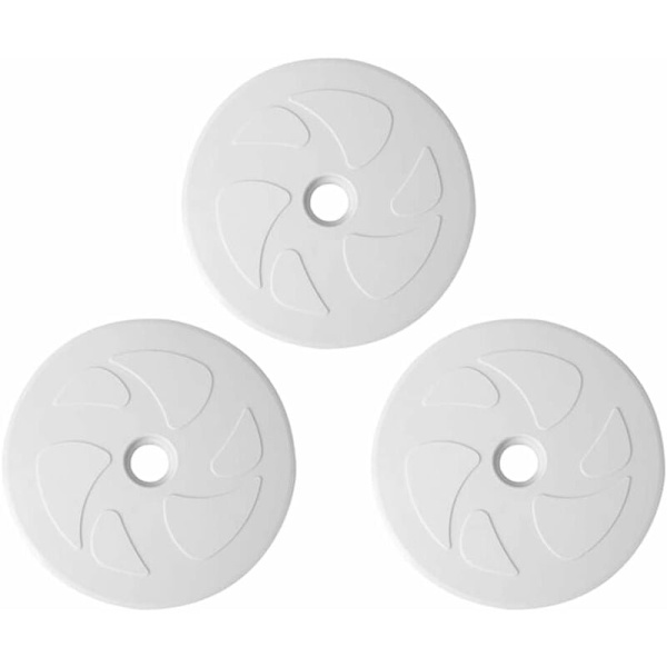 3-pack stora C6-hjul, ersättning för Polaris 180 280 Tanktrax, VAC-Sweep 280 poolrengörare KLB