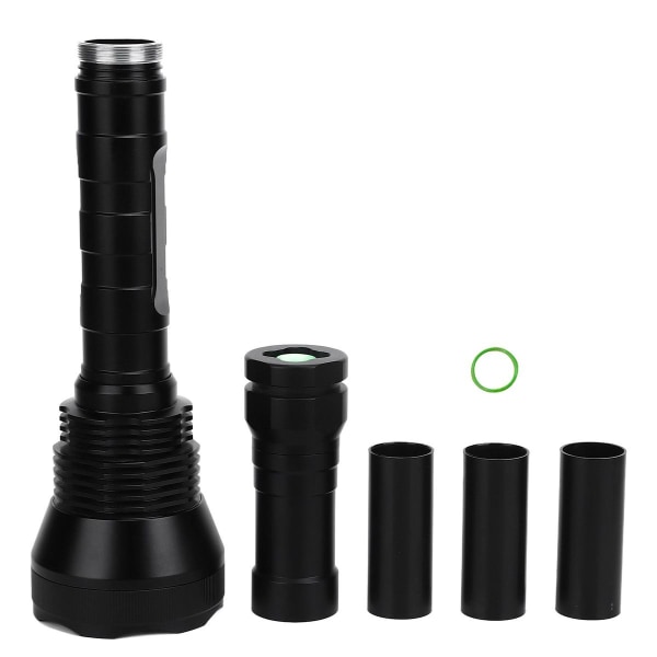 Lyssterk lommelykt med 9 LED-er, 10 000 lm, 5 lysmoduser, T6-lampe KLB