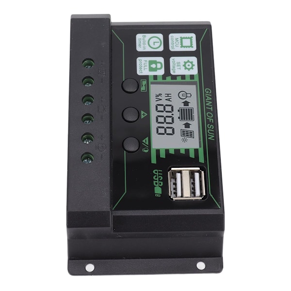Automatisk identifikation af solcelleladeregulator med to USB-porte KLB