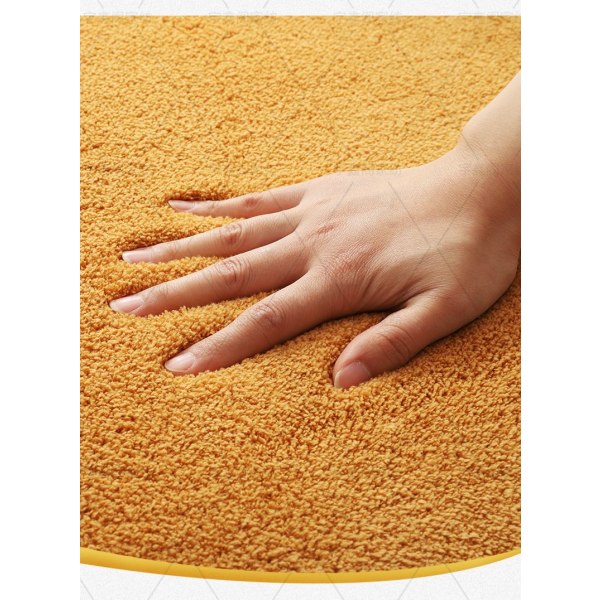 Blå sky tykkelse fluffy dør måtte, skridsikker bademåtte, absorberende bademåtte, hurtig tørrende bademåtte 40 × 60CM, husholdning