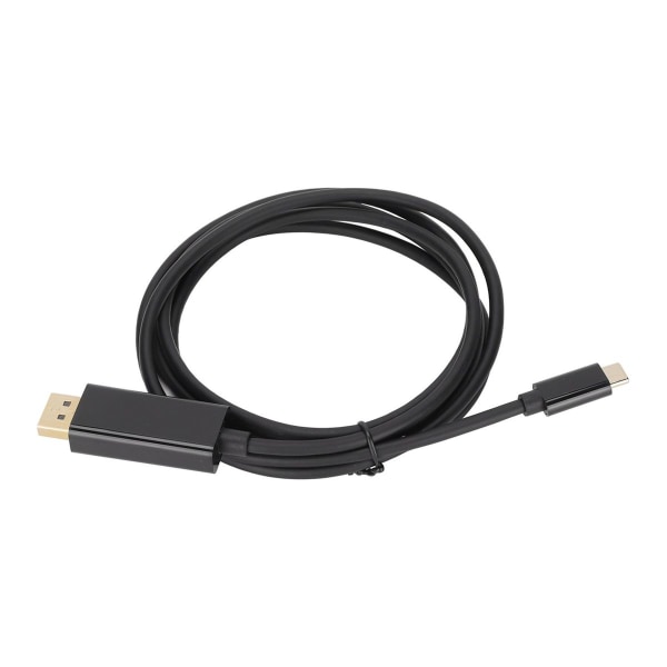 Type-C - DisplayPort-kaapeli 4K HD kullattu KLB