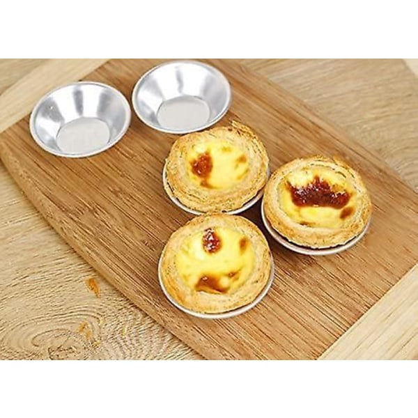 Tykkere kakekopp eggtart puddingform DIY verktøy 20 stk