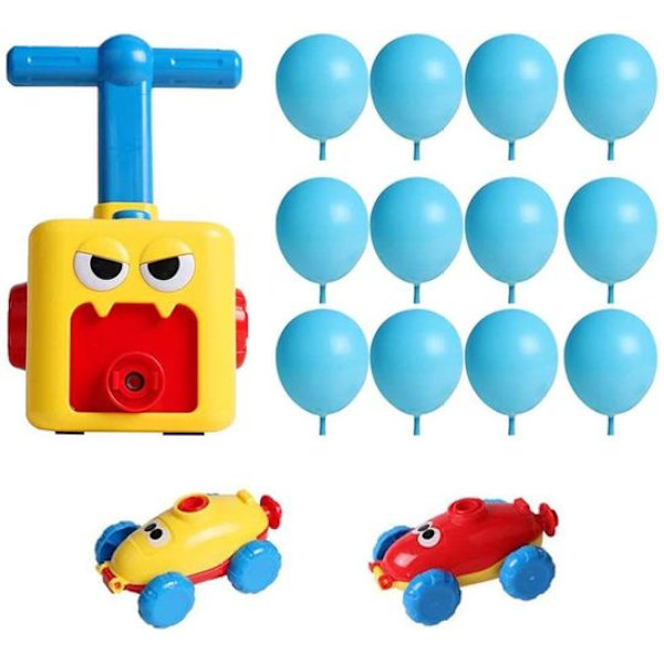 Lastuauto lelu lapsille, lasten inertia-palloauto, opettavainen DIY