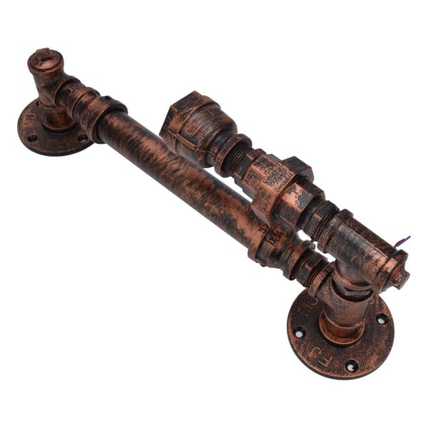 Retro seinävalaisin E27 ruuvikierre kestävä vakaa steampunk KLB