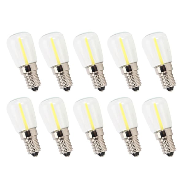 10 stk. E14 mini LED-lys med lang glødetråd og høj lysstyrke KLB
