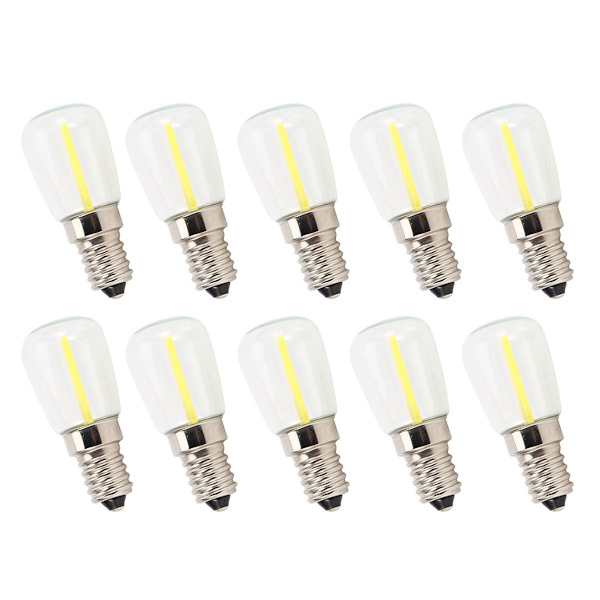 10 stycken E14 mini LED-ljus med lång glödtråd och hög ljusstyrka KLB