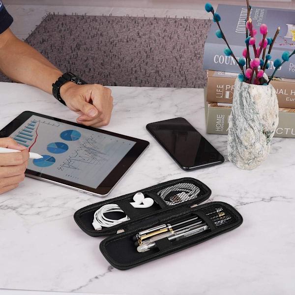 Etui for Apple Pencil - Hard Case for Apple Pencil, Svart Pencil Case KLB