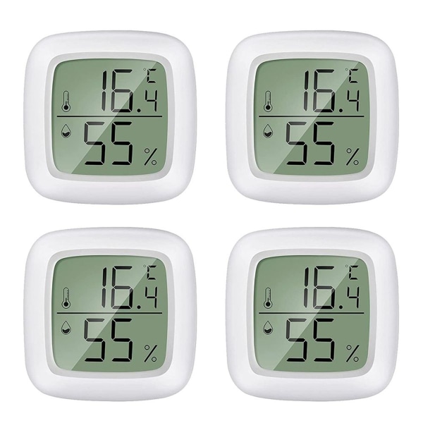 Mini LCD digitalt termometer Hygrometer Fuktighetsmåler Termometer KLB