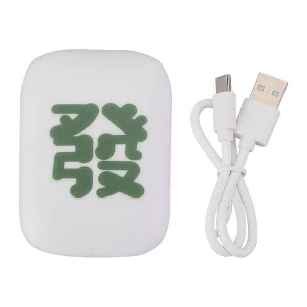 Mahjong Fortune Nattlys USB Mini Bærbar Varm Hånd KLB