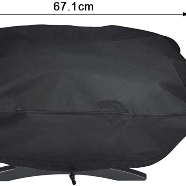 Ugnstäck vattentätt överdrag 67,1*44*32cm