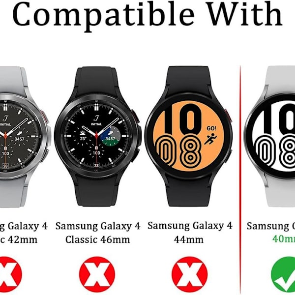 Härdat glas skärmskydd för Samsung Watch