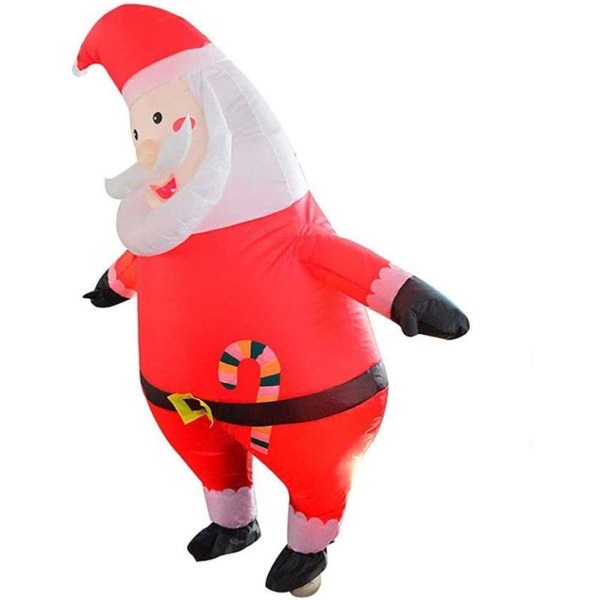 Uppblåsbar jultomtekostym julkostymklänning Uppblåsbar KLB