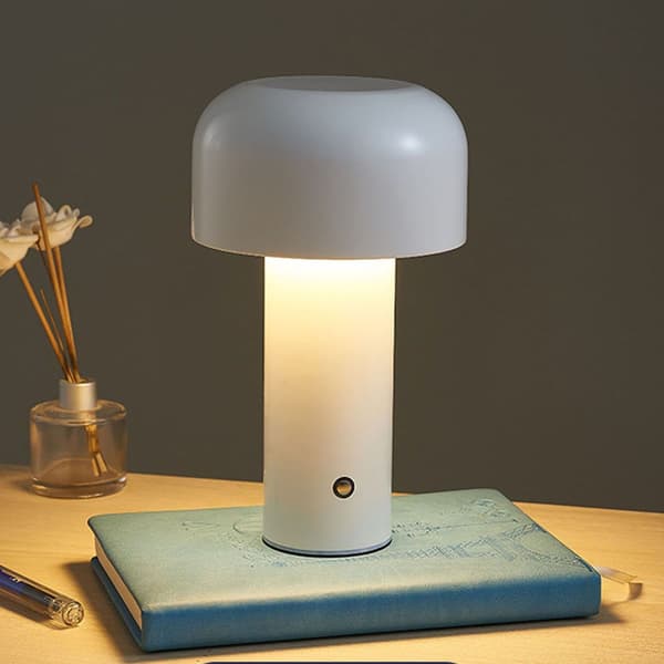 Soppbordlampe, trefarget LED-lysperler, trinnløs KLB