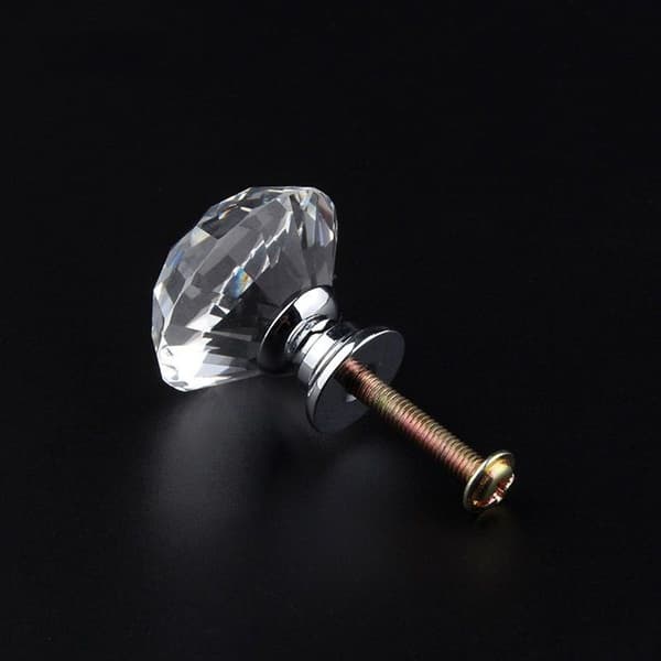 20 stk. Legering Anti-oxidation Krystal Form Skuffe Knapper KLB