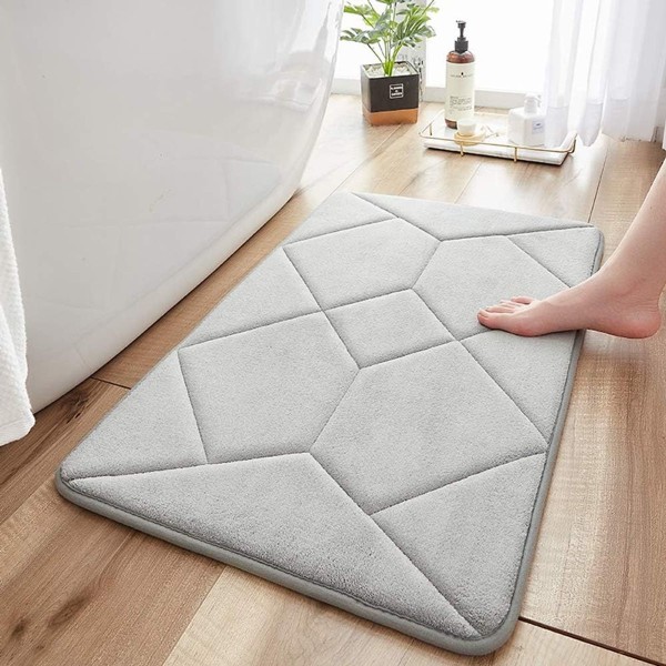 Halkskyddad badrumsmatta, superabsorberande badrumsmatta, badrumsmatta