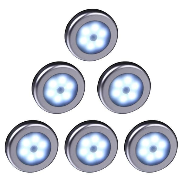 trådlösa LED-lampor med rörelsesensor (skal). KLB