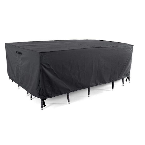 Sort cover til havemøbler - 180 x 120 x 74 cm