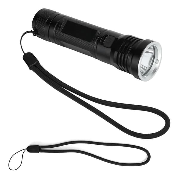 Taskulamppu USB-lataus, alumiini, mini monitila KLB