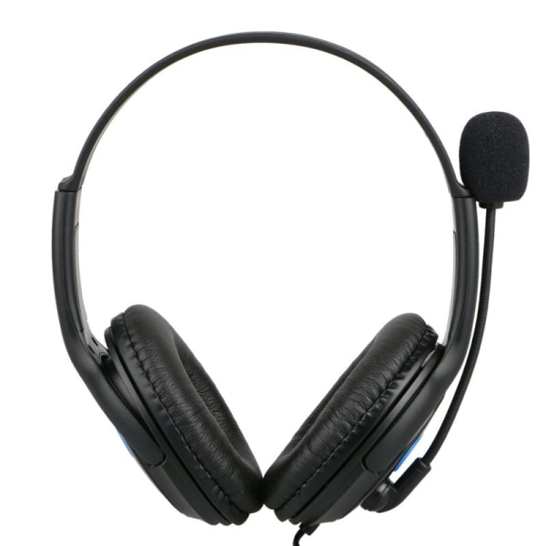 Stereo-gaming-headset med kabel, støjreducerende hovedtelefoner
