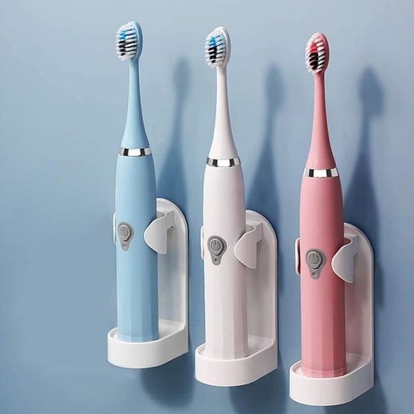 3-pack tandborsthållare, självhäftande hållare väggmontering