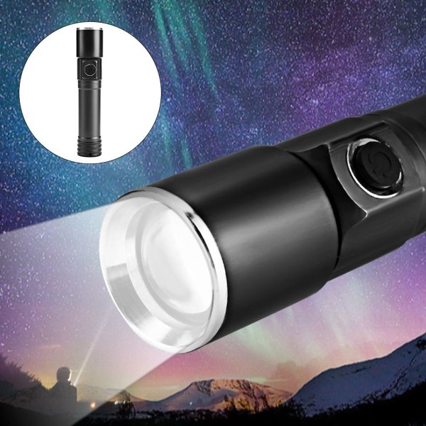 Hög ljusstyrka utomhus LED-ficklampa i aluminiumlegering KLB