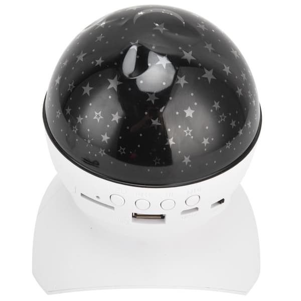 LED-projektorlampe, stjernehimmel, Bluetooth, hukommelseskort, USB-flash KLB