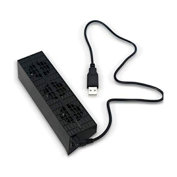 PS4 Slim tuuletin - Ulkoinen, automaattinen lämpötilan säätö, USB jäähdytin KLB