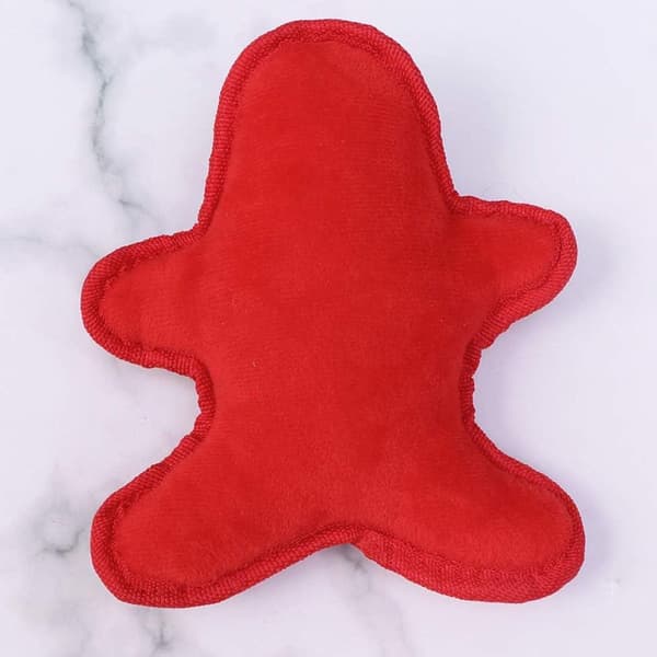 Julegave til hunde - Sød Gingerbread Man Jule-Kvæk KLB