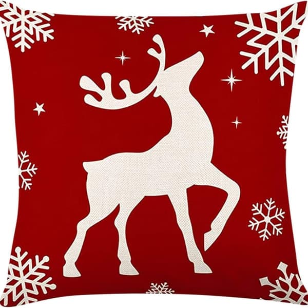 Coversolate Tyynynpäällinen 45x45 Joulu Tyynynpäälliset Joulu, 4 Kpl KLB